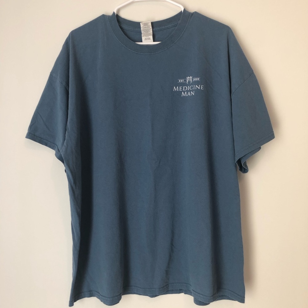 Dicksty Nine Medicine Man 2019 Denver, CO 2XL Blue T-shirt